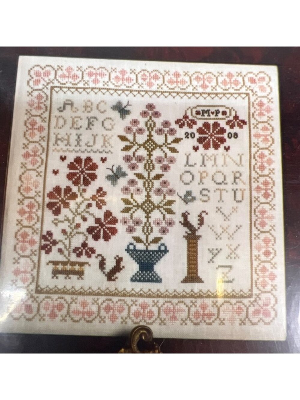 RARE Marlenes Sampler By Romy In Austria 36 Count Cross Stitch Pattern